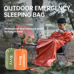 Emergency Waterproof Lightweight Sleeping Bag for Hiking Camping Survival