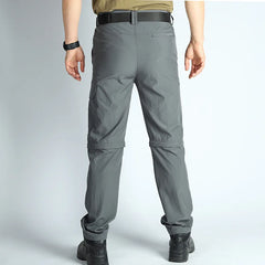 Men's Convertible Lightweight Waterproof Quick-Dry Hiking Pants Outdoor