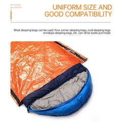 Emergency Waterproof Lightweight Sleeping Bag for Hiking Camping Survival