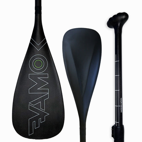 Full Carbon Adjustable Paddle with ABS Edge SR71 Black