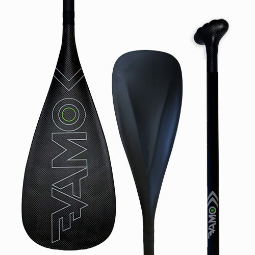 Full Carbon Adjustable Paddle with ABS Edge SR71 Black