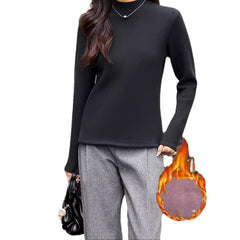 Women's Turtle Neck Thermal Underwear Long Sleeve Base Layer