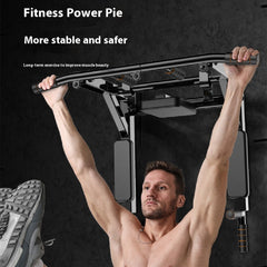 Wall Mounted Sandbag Rack with Pull Up Bars Fitness