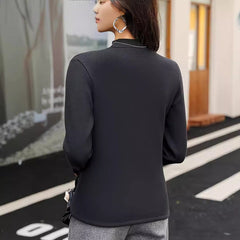 Women's Turtle Neck Thermal Underwear Long Sleeve Base Layer