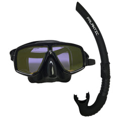 Scuba Choice Dive Mask Snorkel Combo with Mirror Lens