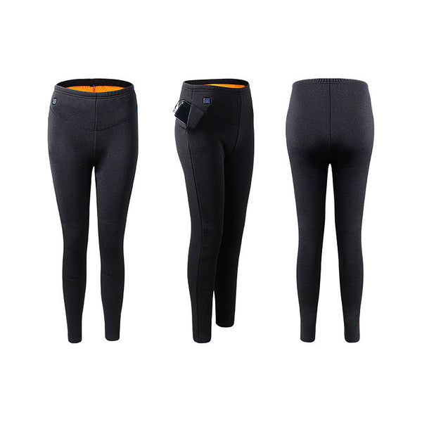 Outdoor Ski Thermal Thickened Base Layer Leggings Unisex Winter