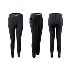 Outdoor Ski Thermal Thickened Base Layer Leggings Unisex Winter