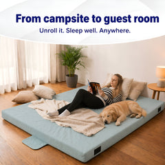 Matrix Air-Cell Memory Foam Camping Mattress Sleeping Pad Comfortable