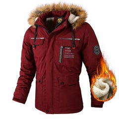 Men's Waterproof Windproof Hooded Winter Outdoor Softshell Jacket Breathable