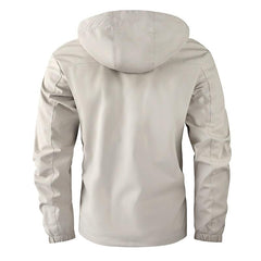 Men's Waterproof Windproof Hooded Winter Outdoor Softshell Jacket Breathable