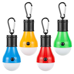 Portable LED Camping Lantern Four-Pack Emergency Hiking Lights