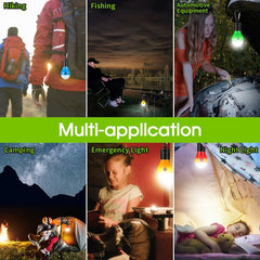 Portable LED Camping Lantern Four-Pack Emergency Hiking Lights