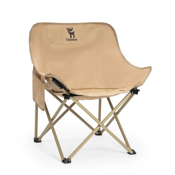 Folding Carbon Steel Camping Chair for Adults and Kids