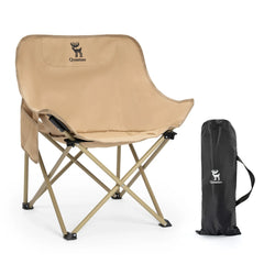 Folding Carbon Steel Camping Chair for Adults and Kids