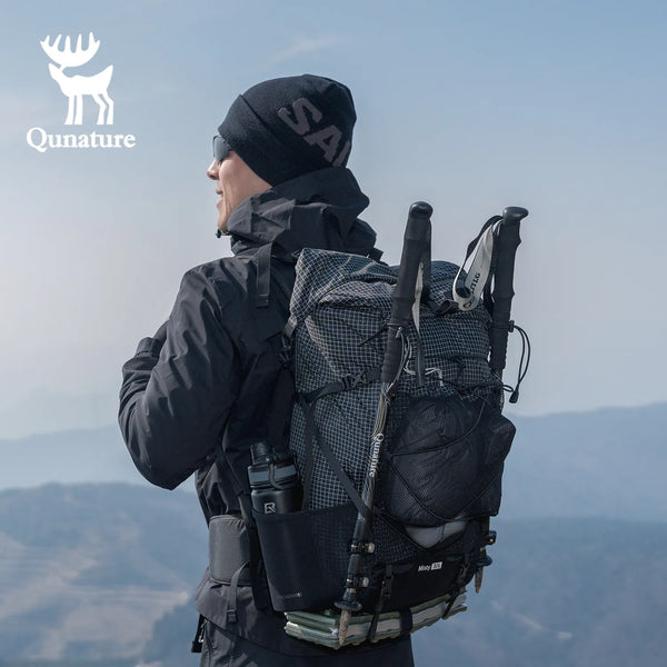 Large Capacity Lightweight Waterproof Hiking Backpack 30-35L Daypack Outdoor