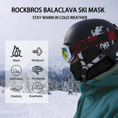 Thermal Windproof Balaclava Ski Mask for Winter Outdoor Activities