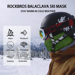 Thermal Windproof Balaclava Ski Mask for Winter Outdoor Activities