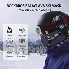 Thermal Windproof Balaclava Ski Mask for Winter Outdoor Activities