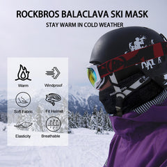 Thermal Windproof Balaclava Ski Mask for Winter Outdoor Activities