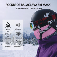 Thermal Windproof Balaclava Ski Mask for Winter Outdoor Activities